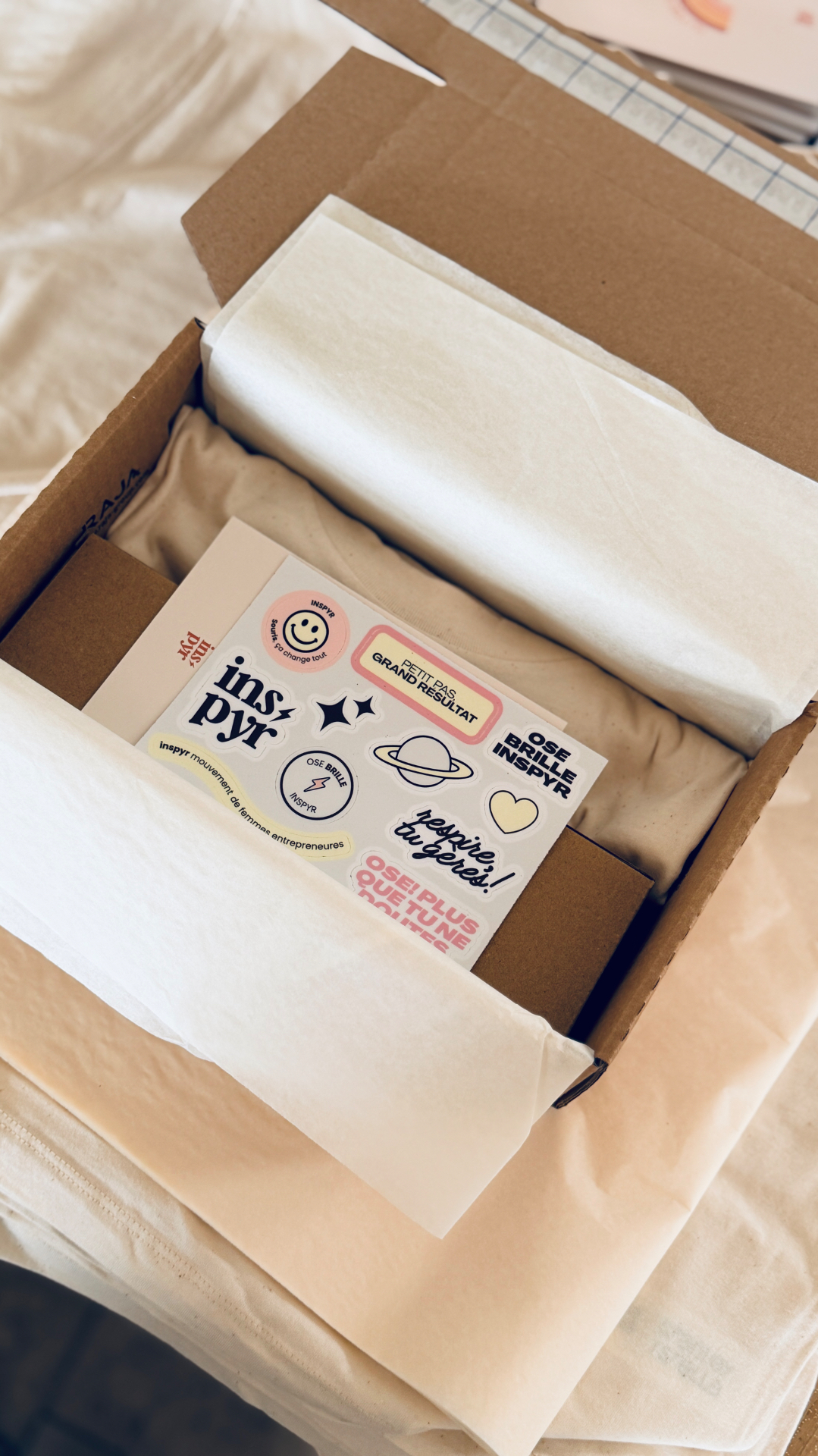 Box de bienvenue INSPYR